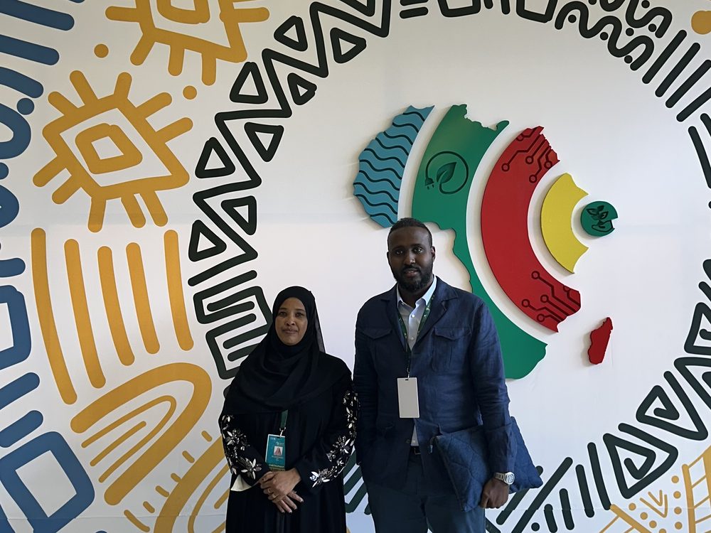 Lifeline Gedo delegates at the Africa Climate Summit II in Addis Ababa