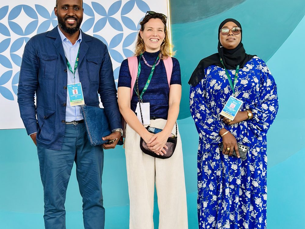 Lifeline Gedo with Hanaano partners at the Africa Climate Summit II