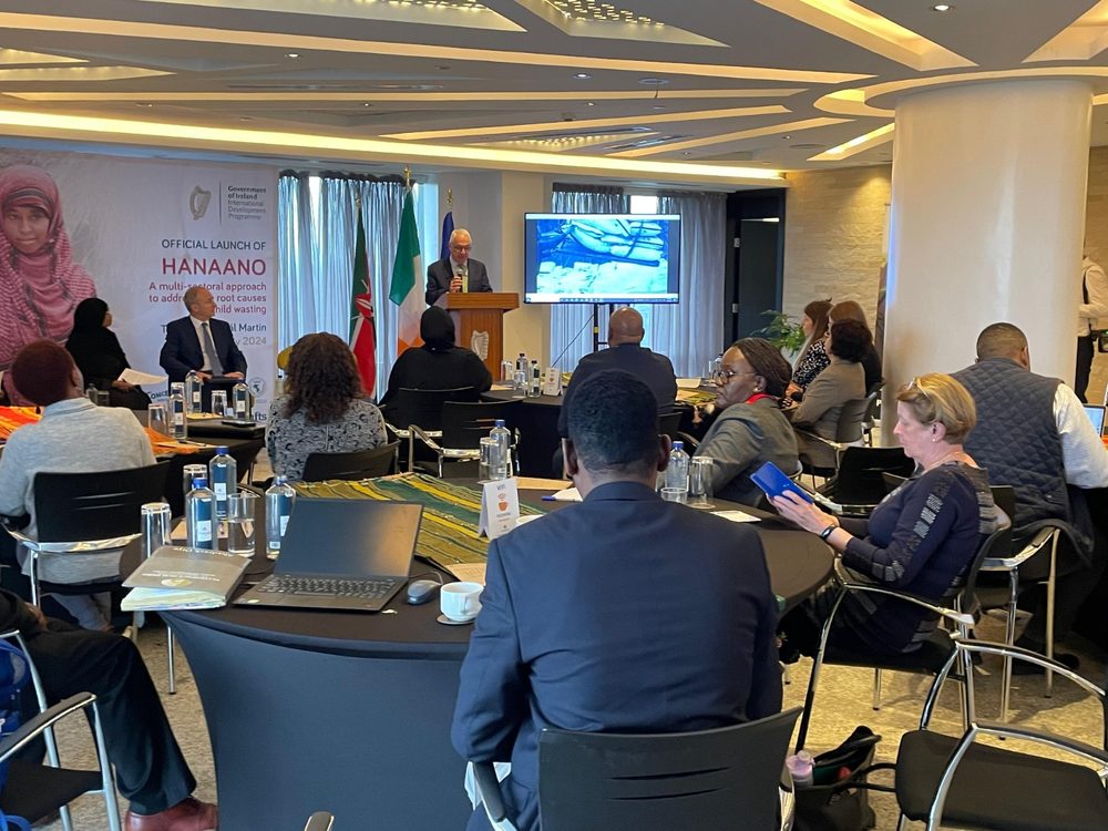 The official launch of Hanaano in Nairobi, attended by Irish Aid, Concern Worldwide, UNICEF and consortium partners